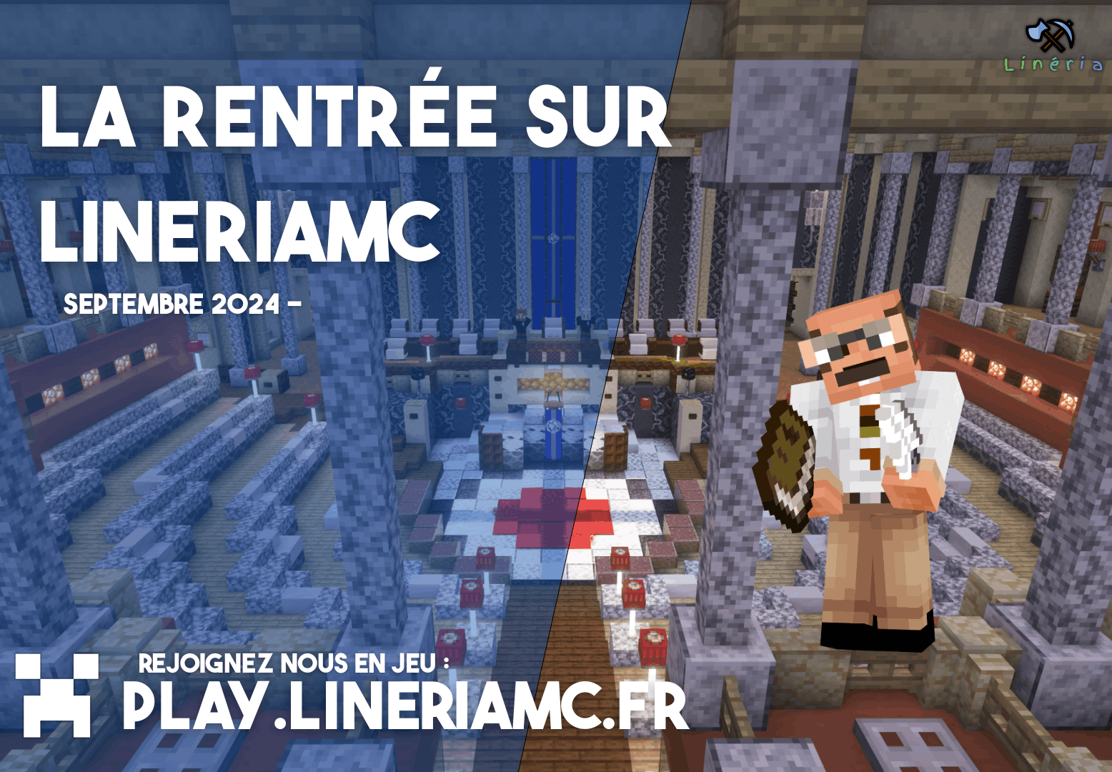 La rentrée 2024 sur LinériaMC !