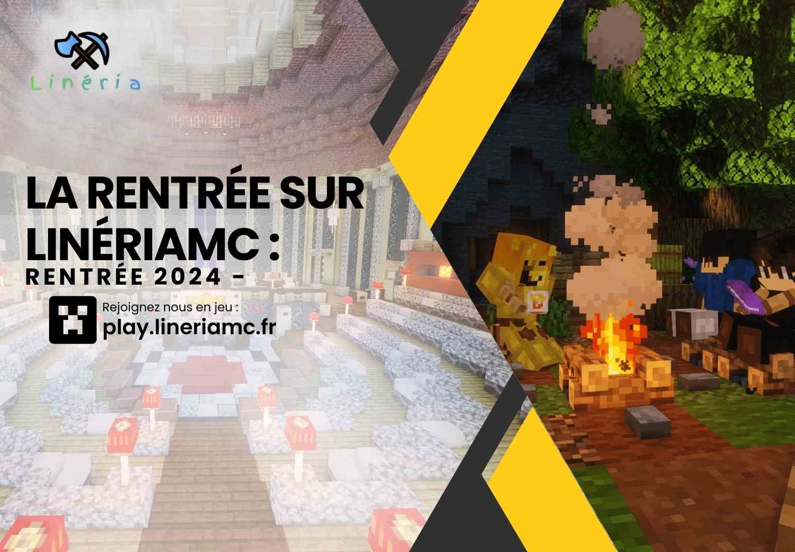 La rentrée 2024 sur LinériaMC !