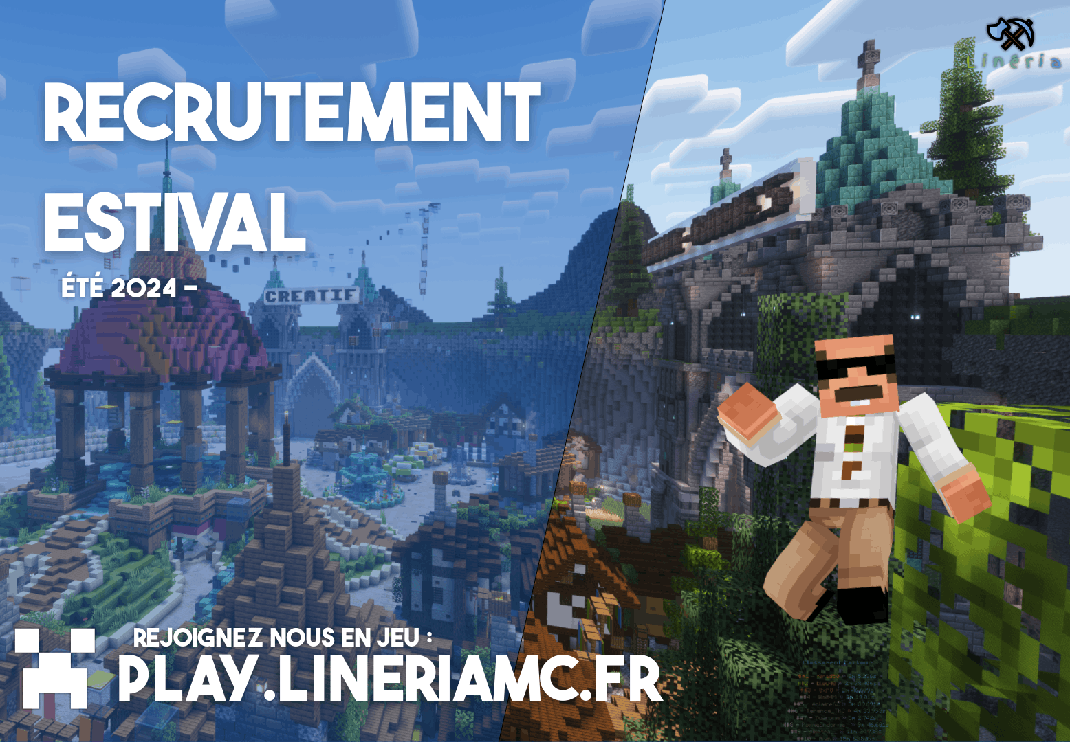 LINÉRIA RECRUTE ACTIVEMENT DE NOUVEAUX MODÉRATEURS ! (TOUJOURS ON EN 09/24)